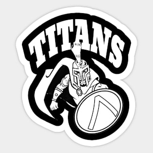 Titan Mascot Sticker